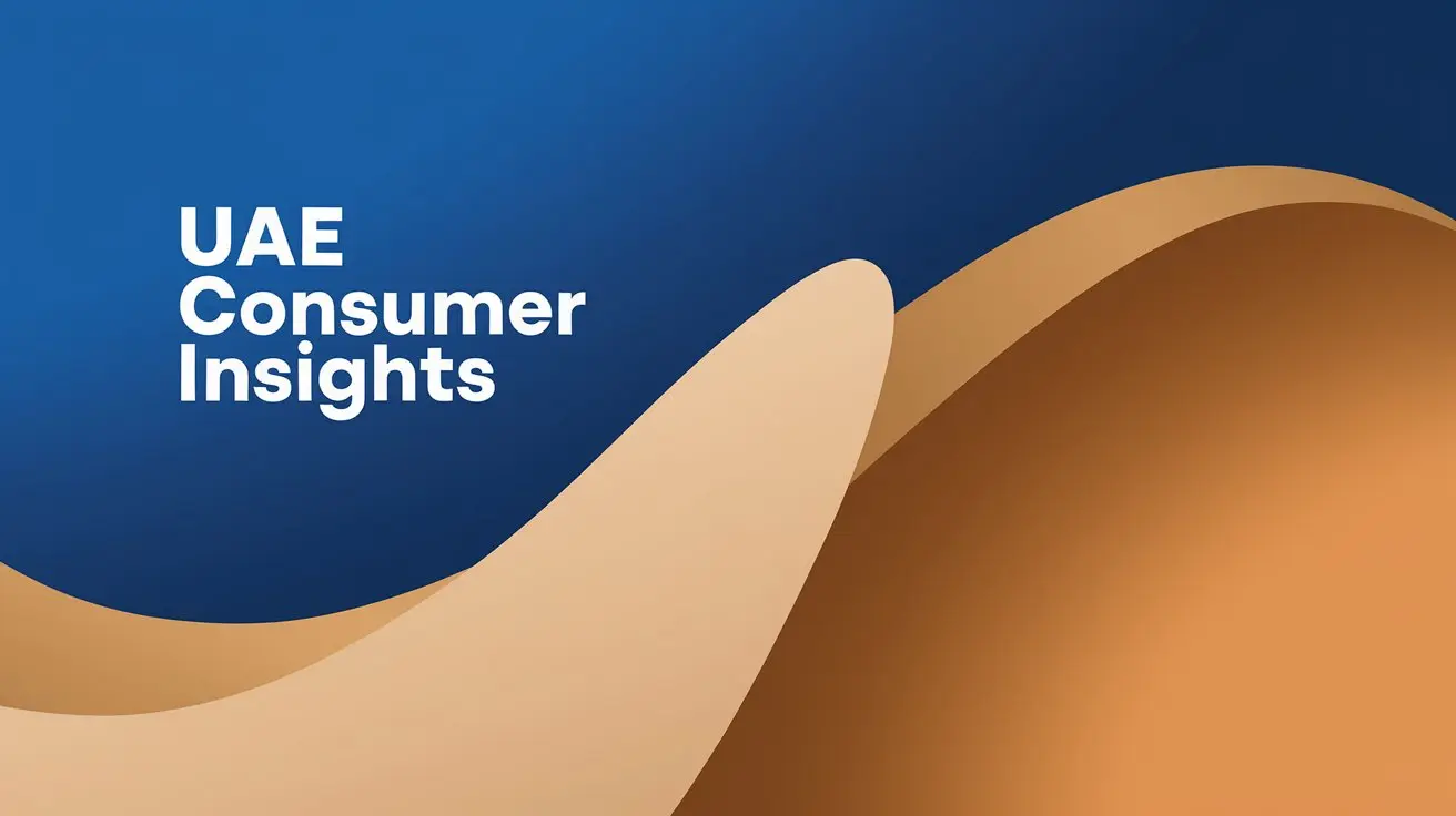 A banner image of UAE consumer insights