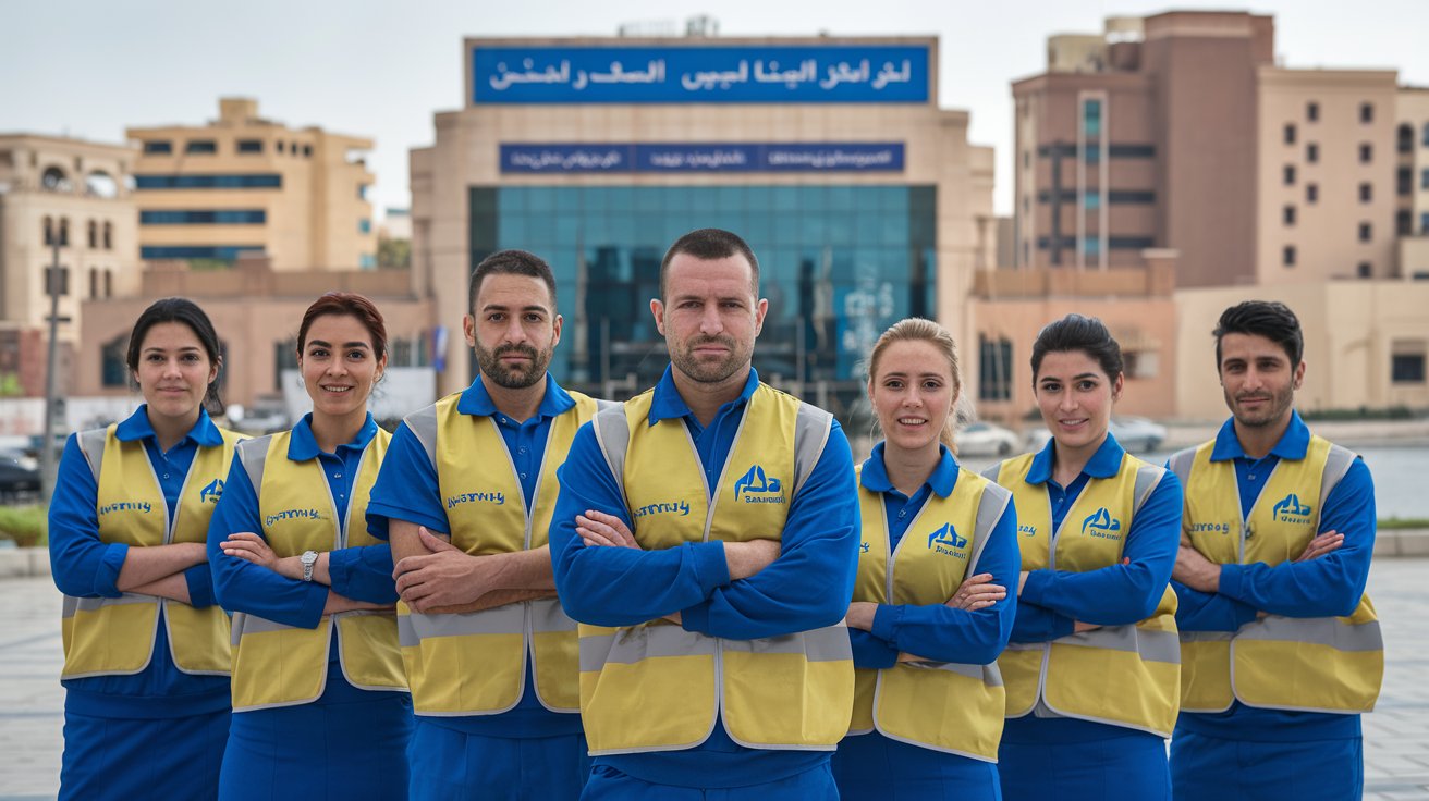 A Team of data collection department in MENA